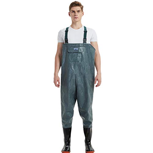 Waders poitrine imperméables pour la chasse au gibier d'eau et la pêche
