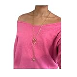 chaine or maille marine plate collier doré ou argent en acier inoxydable