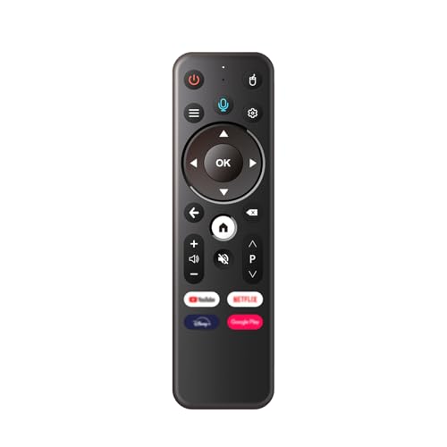 BOXPUT ATV3 lite BT Voice Remote Control for iATV Q3 TV Stick, Android Box Lemon TV mini, L1, L2, Q5, Q5 Plus, Q10 Original Replacement
