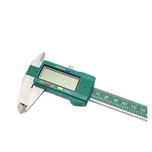 Calibrador digital 0-200mm de acero inoxidable con esfera de medición