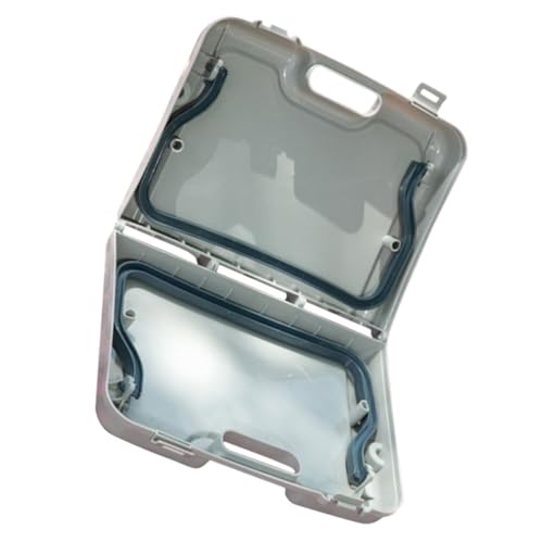 Table de camping pliante DOITOOL en plastique gris clair - 8