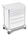 Detecto, 2023118, Mobile Care Medical Cart, Keyed Lock