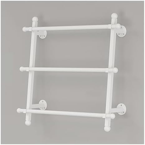 Multifunctional Metal Wallfor Ribbons Scarves & Gift Wrap - Stylish Display Shelf for Home & Retail Storage Space-Saving Solution