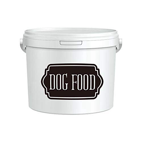 GADGETS WRAP Dog Food Decal Pet Food Canister Vinyl Sticker Label Decor, Dog Dry Food Container Sign Vinyl Art Sticker (B08B4K3KM6) Amazon Price History, Amazon Price Tracker