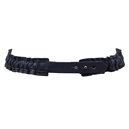 Cintura elasticizzata bimba girl en cuir vintage d'exception de 52 à 72 cm