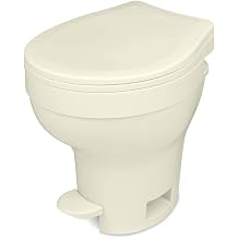 GameOver 31836 High Profile Parchment Toilet, Aqua