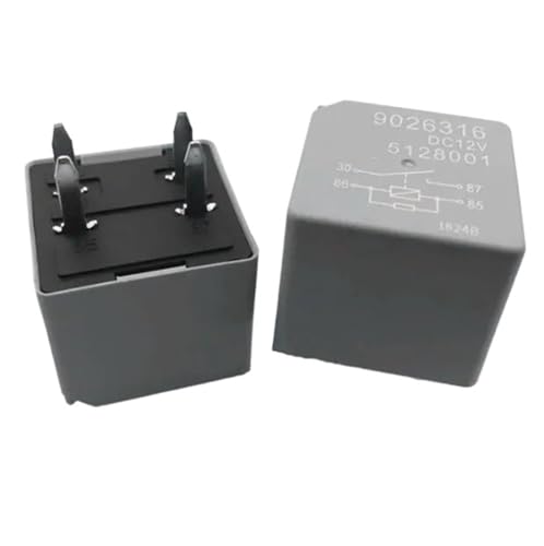 Relais de coffre 12V 9026316 à 4 broches pour véhicule thermique - Lot de 10 pièces