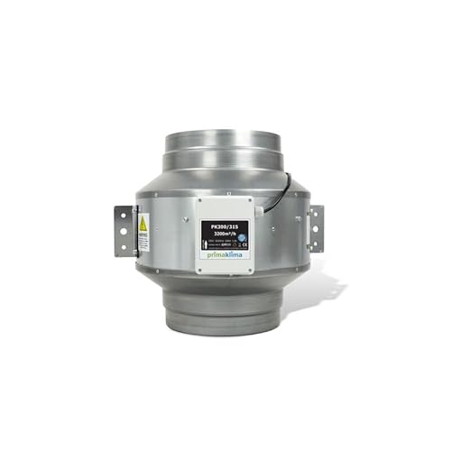 Weedness Ventilador Prima Klima EC Extracción Caja de Cultivo Azul 680 m³/h 125 mm RJ 45 - Extractor Cultivo