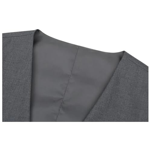 Men's Slim Fit V-Neck Sleeveless Waistcoat – Suit Vest For Wedding, Business & Groomsmen4