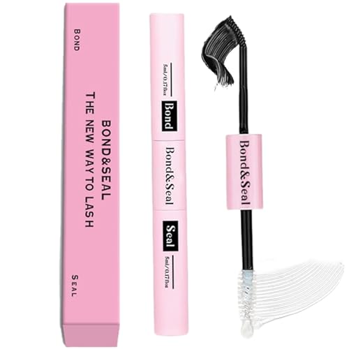 2-in-1 Lash Bond & Seal Strong Hold Cluster Lash for DIY Extensions. Waterproof Latex-Based for Individual & Cluster Lashes. Long-Lasting Mascara Effect Easy Application Smudge-Proof