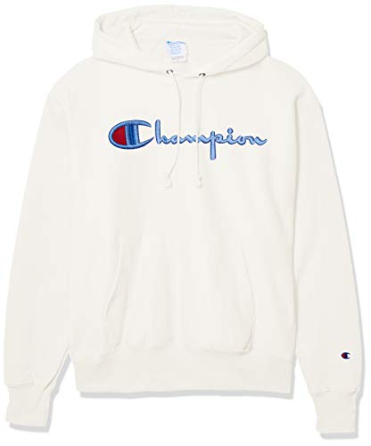 Champion LIFE Men's Pullover Hoodie, White-586047, Medium