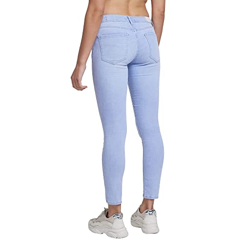 Image of Spykar Women Mid Rise Cotton Stretch Slim Fit Regular Length Jeans (Alicia)