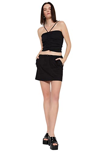 Jupe Crayon Tissée Trendyol pour Femme - Tissu Premium et Finition Sophistiquée