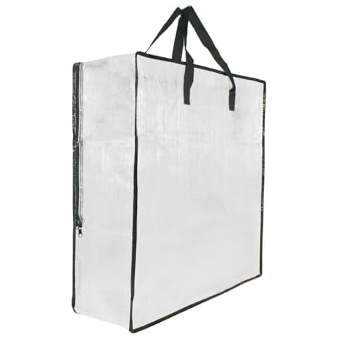 GONGKANGYUAN 25 Gallon Large Clear Storage Bags with Zipper and Handles, Blanket Bags for Closet Storage, Underbed Storage Organizer for Clothes Pillow Bedding Christmas Wreath Cover
