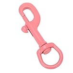 Eye Carabiner, Erosion Resistant Single Sided Trigger Snaps For Pet Leashes (Pink)