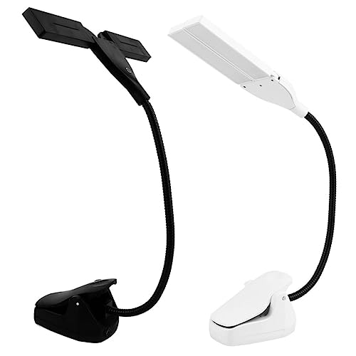 OSALADI Luz de atril led lights lamparas led lampara recargable lampara flexo escritorio luz nocturna LED luz LED Lámpara LED lámpara de pinza para piano Componente electrónico