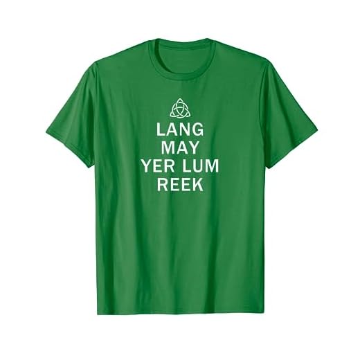 Lang May Yer Lum Reek Scottish Scots Drinking Toast