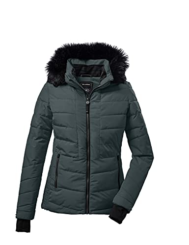 Veste de ski Killtec femme matelassée chaude avec jupe pare-neige