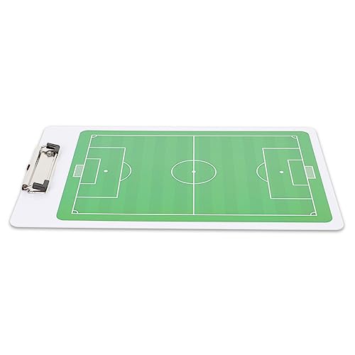 GOOHOCHY 1Set Football Board Double Sided Soccer Writing Board with Scoreboard for Matches Strategy Planning and Player Communication Soccer Equipment for