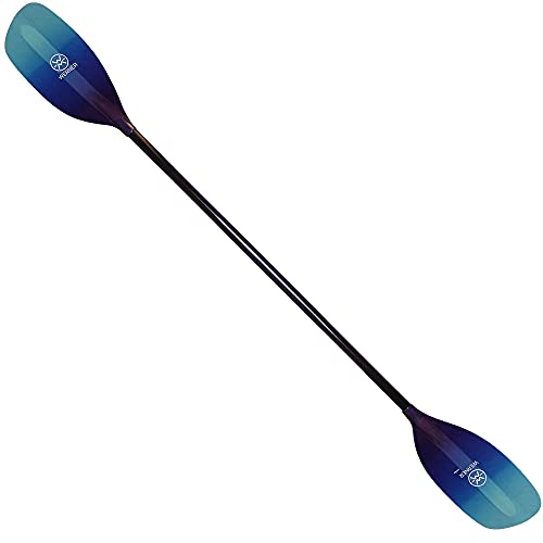 Werner Strike Fiberglass Straight Shaft Whitewater Kayak Paddle-GradientGalaxy-194cm