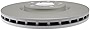 ACDelco Gold 18A82043 Front Disc Brake Rotor