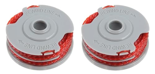 2PCS Strimmer Spool Line Double Autofeed Spool Strimmer Spool for Flymo Standard 1.5mm 36ft Lawn Mower Replacement Spool Replace of FLY021 Compatible with Flymo Power/Mini/Trim Grass Trimmer