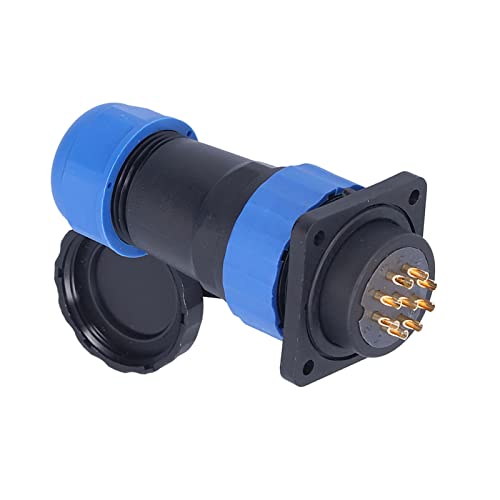 Conector de aviación IP68 Sorandy SP28 4 orificios 9 pines miniatura 2