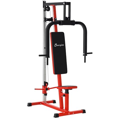 Soozier Chest Fly Machine and Chest Press Station, Delt Machine H...