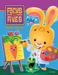 Paperback Focus on Fives Phonics Practice for K5 - 4th Edition Book