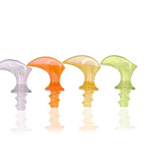 JEWEDECO Exprimidor Manual de Limón y Naranja Plástico 5 Unidades, Dispositivo Escurridor Multifunción, Ranuras Profundas para Extracción Máxima, Apto para Cocina y Fácil Color Aleatorio