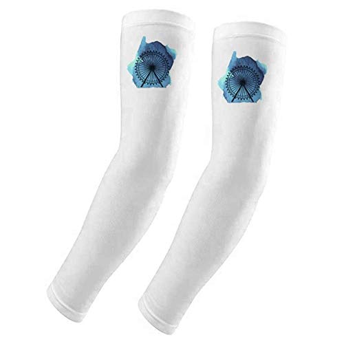 Manguito protector solar UV británico con tejido elástico transpirable premium