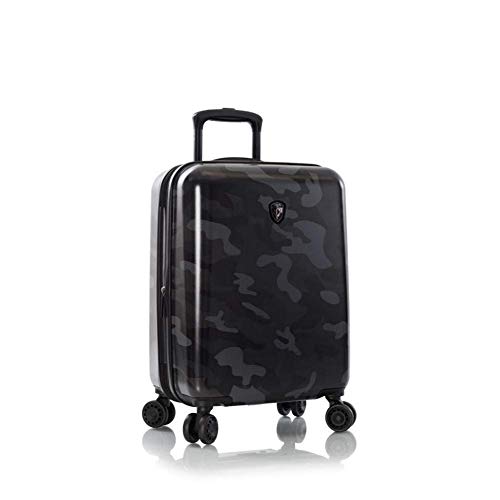 Heys America Black Leopard carry-on