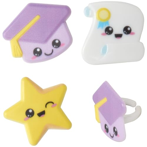 Anneaux de cupcakes DecoPac anti-stress | Décoration gâteau rapide 24 pièces