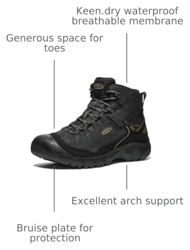 Image of KEEN Men's Targhee 4 Mid Height Waterproof Hiking Boots