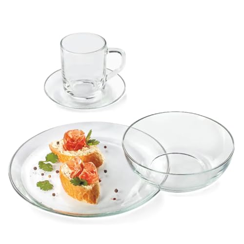 La mejor comparación de Vajilla de vidrio - 5 favoritos. 6 Imagen adicional