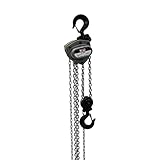 JET 3-Ton Hand Chain Hoist, 30' Lift, Overload Protection (L-100-300WO-30)