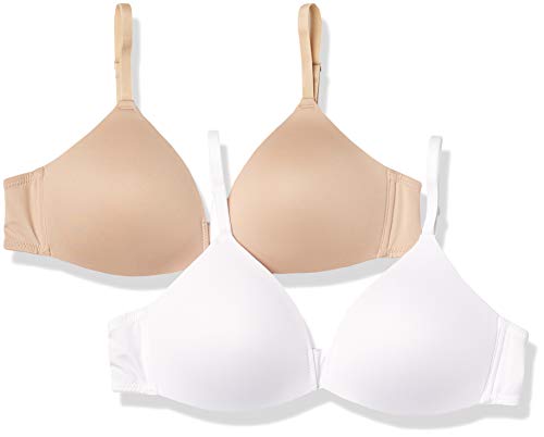 Hanes Girls’ 2-pack Molded Wirefree Bra