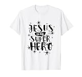 Jesus is My Superhero Tshirt Christian Gift Women Kids T-Shirt