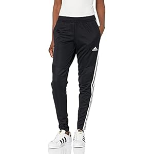 adidas-Womens-Tiro-19-Pants adidas Women’s Soccer Tiro 19 Training Pant, Black/White, Medium