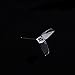 GEMFAN 16pcs 3052 3-Blades Propeller 3-inch Tri Blades Flash Props for 1306 1407 1408 1606 1806 Brushless Motor FPV Quadcopter Drone（Black and Transparent）