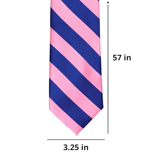 Image of tiemart Men's Striped Tie Standard Length