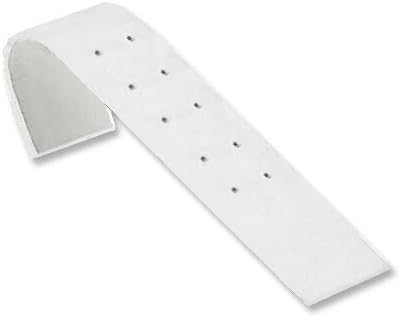 White Earring Display Ramp - 5 Pairs