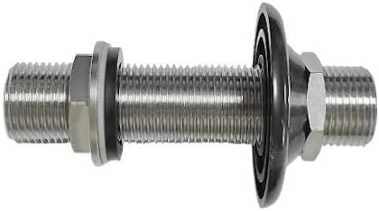 100mm Shank(5/8'' Thread), Chiller Cooler Connection Shank,with Nipple Barb Option,Draft Beer Faucet Coupler(A)