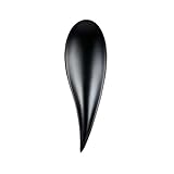 Voga Teardrop Black Melamine Tasting Spoon - Japonais, Moderna - 4 1/4