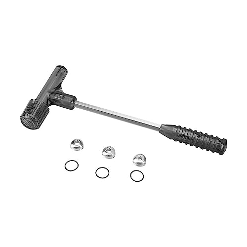 siduytin Martillo extractor de balas de impacto con tres juegos de herramientas de mano, agarre cómodo, equipo de taller de reparación profesional para el hogar, Negro