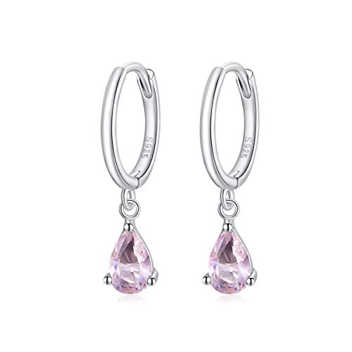Boucles d'oreilles goutte en argent sterling 925, bijoux de déclaration fins et élégants