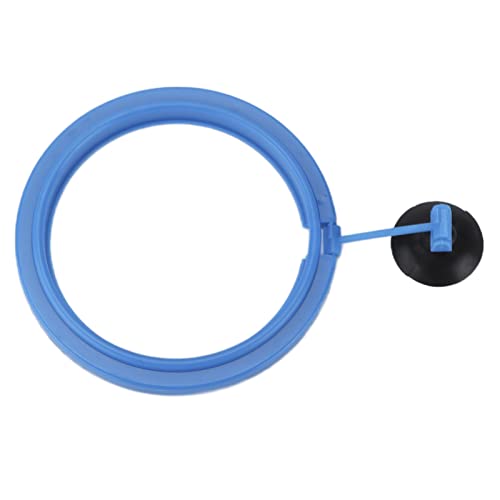 Aquarium Feeding Ring, Fish Feeder with Black Suction Cup Plastic Fish Feed Circle, Fishes Floating Food Feeder, Round Shape Fish Feeding Ring Automatic Feeder for Guppy