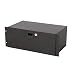 OnStage RDLS4000 4U Locking Rack Drawer, Shallow (RDLS 4000) , Black