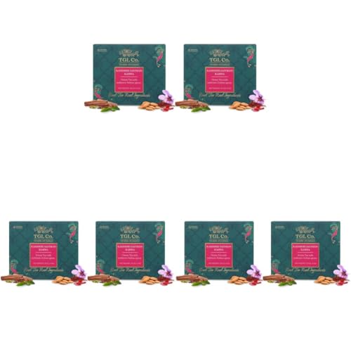 Image of TGL Co.Kashmiri Saffron Kahwa Herbal Tea Infusion (16 Tea Bags Pack Of 6)|Rich in Anti Oxidant | Refreshing | No Artificial flavor | Improve Digestion