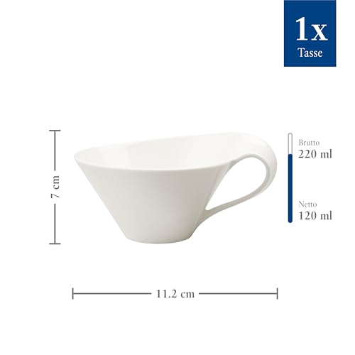 Villeroy & Boch New Wave Tea Cup, 7.5 oz, White by Villeroy & Boch - Image 5